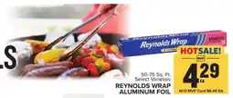 Food Lion Reynolds Wrap Aluminum Foil offer