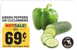 Food Lion Green peppers or cucumbers offer