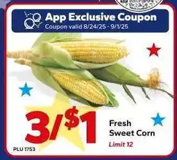 Save a Lot Fresh Sweet Corn offer