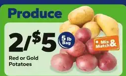 Save a Lot Red or Gold Potatoes offer