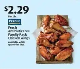 Aldi Perdue Fresh Antibiotic Free Family Pack Chicken Wings offer