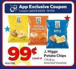 Save a Lot J. Higgs Potato Chips offer