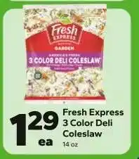 Save a Lot Fresh Express 3 Color Deli Coleslaw offer
