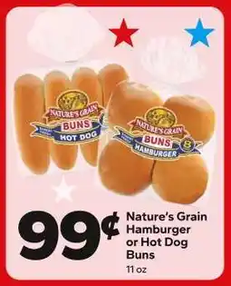Save a Lot Nature's Grain Hamburger or Hot Dog Buns offer