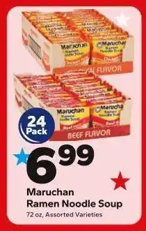 Save a Lot Maruchan Ramen Noodle Soup offer