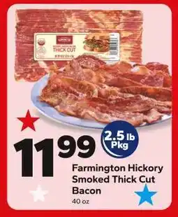 Save a Lot Farmington Hickory Smoked Thick Cut Bacon offer