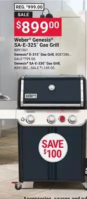Ace Hardware Weber Genesis SA-E-325 Gas Grill offer