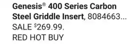 Ace Hardware Genesis 400 Series Carbon Steel Griddle Insert offer