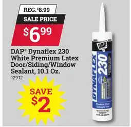 Ace Hardware DAP Dynaflex 230 White Premium Latex Door/Siding/Window Sealant offer