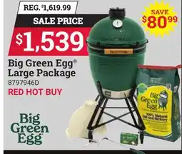 Ace Hardware Big Green Egg Large Package offer