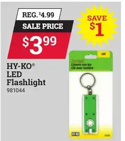 Ace Hardware HY-KO LED Flashlight offer