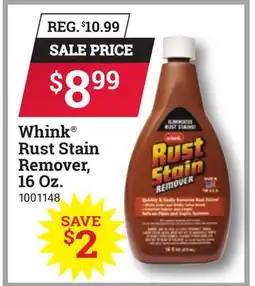 Ace Hardware Whink Rust Stain Remover, 16 Oz offer
