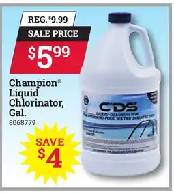 Ace Hardware Champion Liquid Chlorinator, Gal offer
