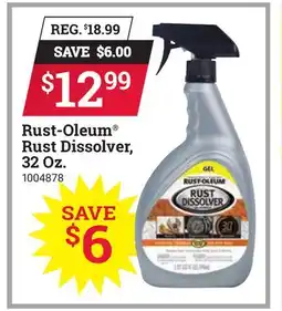 Ace Hardware Rust-Oleum Rust Dissolver, 32 Oz offer