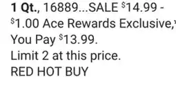 Ace Hardware Zinsser Bulls Eye 1-2-3 Primer offer