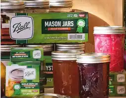 Ace Hardware Ball 1/2 Pt. Regular Mouth Mason Mason Jars or 8 Oz. Jelly Jars, Bx/12 offer