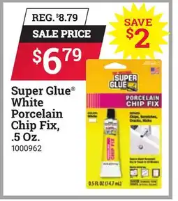 Ace Hardware Super Glue White Porcelain Chip Fix, .5 Oz offer