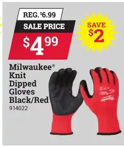 Ace Hardware Milwaukee Knit Dipped Gloves offer