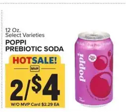 Food Lion Poppi Prebiotic Soda offer