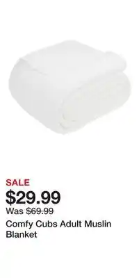 Nordstrom Comfy Cubs Adult Muslin Blanket offer