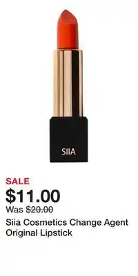 Nordstrom Siia Cosmetics Change Agent Original Lipstick offer