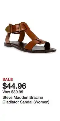 Nordstrom Steve Madden Brazinn Gladiator Sandal (Women) offer