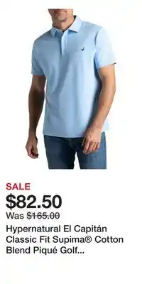 Nordstrom Hypernatural El Capitán Classic Fit Supima Cotton Blend Piqué Golf Polo offer