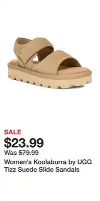 Kohl's Women's Koolaburra by UGG Tizz Suede Slide Sandals offer