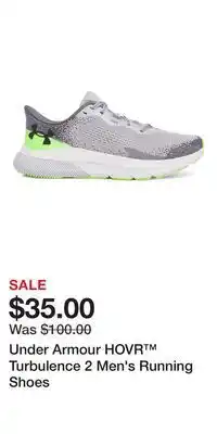 Kohl's Under Armour HOVR Turbulence 2 Men's Running Shoes offer
