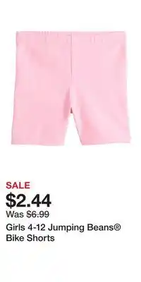 Kohl's Girls 4-12 Jumping Beans Bike Shorts offer