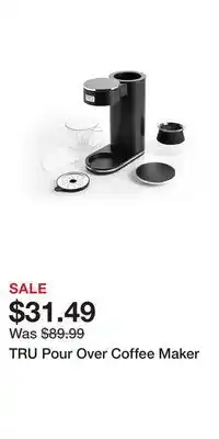 Kohl's TRU Pour Over Coffee Maker offer