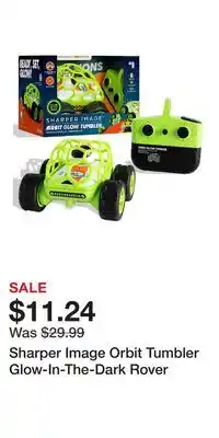 Kohl's Sharper Image Orbit Tumbler Glow-In-The-Dark Rover offer
