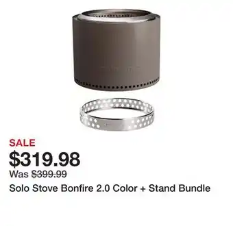 Dick's Sporting Goods Solo Stove Bonfire 2.0 Color + Stand Bundle offer