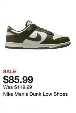 Dick's Sporting Goods Nike Men's Dunk Low Shoes offer