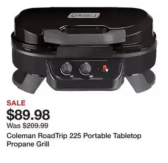 Dick's Sporting Goods Coleman RoadTrip 225 Portable Tabletop Propane Grill offer