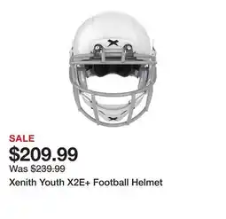Dick's Sporting Goods Xenith Youth X2E+ Football Helmet offer