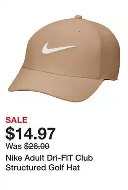 Dick's Sporting Goods Nike Adult Dri-FIT Club Structured Golf Hat offer