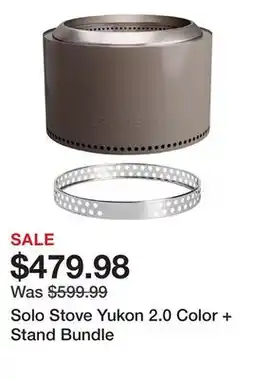 Dick's Sporting Goods Solo Stove Yukon 2.0 Color + Stand Bundle offer