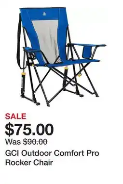 Dick's Sporting Goods GCI Outdoor Comfort Pro Rocker Chair offer