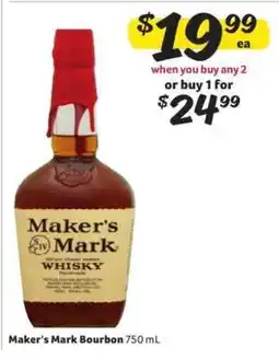 Winn Dixie Maker's Mark Bourbon offer