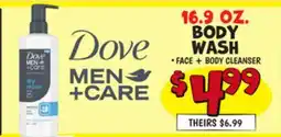 Ollie's DOVE 16.9 OZ. BODY WASH offer