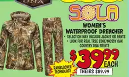 Ollie's Women's Waterproof Drencher offer