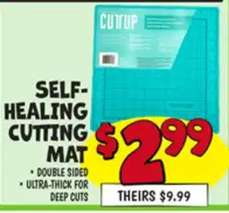 Ollie's SELF-HEALING CUTTING MAT offer