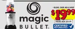Ollie's MAGIC BULLET BLEND, CHOP, MIX & WHIP offer