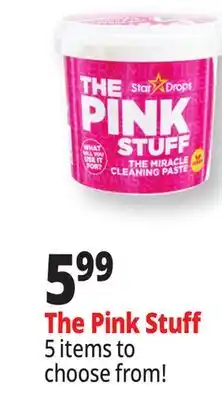 Ocean State Job Lot The Pink Stuff offer