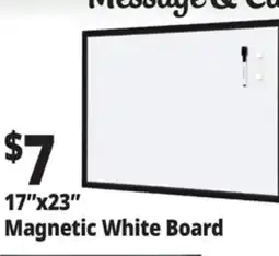 Ocean State Job Lot 17x23 Magnetic White Board offer