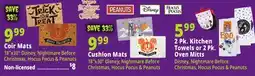 Ocean State Job Lot Coir Mats, Cushions mats 2 pk. kitchen towels or 2 pk. oven mitts offer