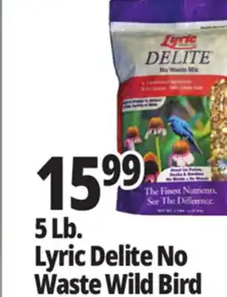 Ocean State Job Lot 5 Lb. Lyric Delite No Waste Wild Bird offer