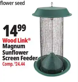 Ocean State Job Lot Wood Link Magnum Black Oil Sunflower Bird Feeder offer