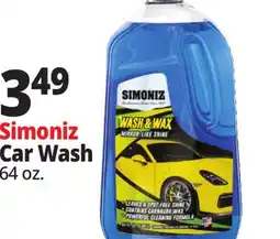 Ocean State Job Lot Simoniz Car Wash offer